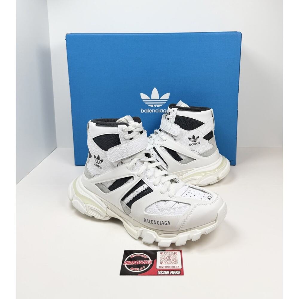Size 42EU/9US - Balenciaga x adidas Track Forum High🐼 NEW/RETAIL $1.4K!